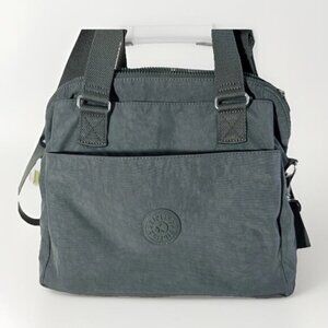 Kipling Felicity Crossbody Shoulder Bag Blue Gray 10x12x5